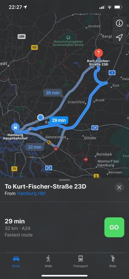 Fischerspension Ahrensburg Ngoại thất bức ảnh